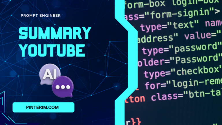 Hemat Waktu Anda dengan Prompt Intisari Youtube Ini